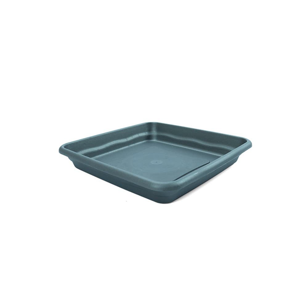 Escurridor cuadrado para maceta antracita 29 cm