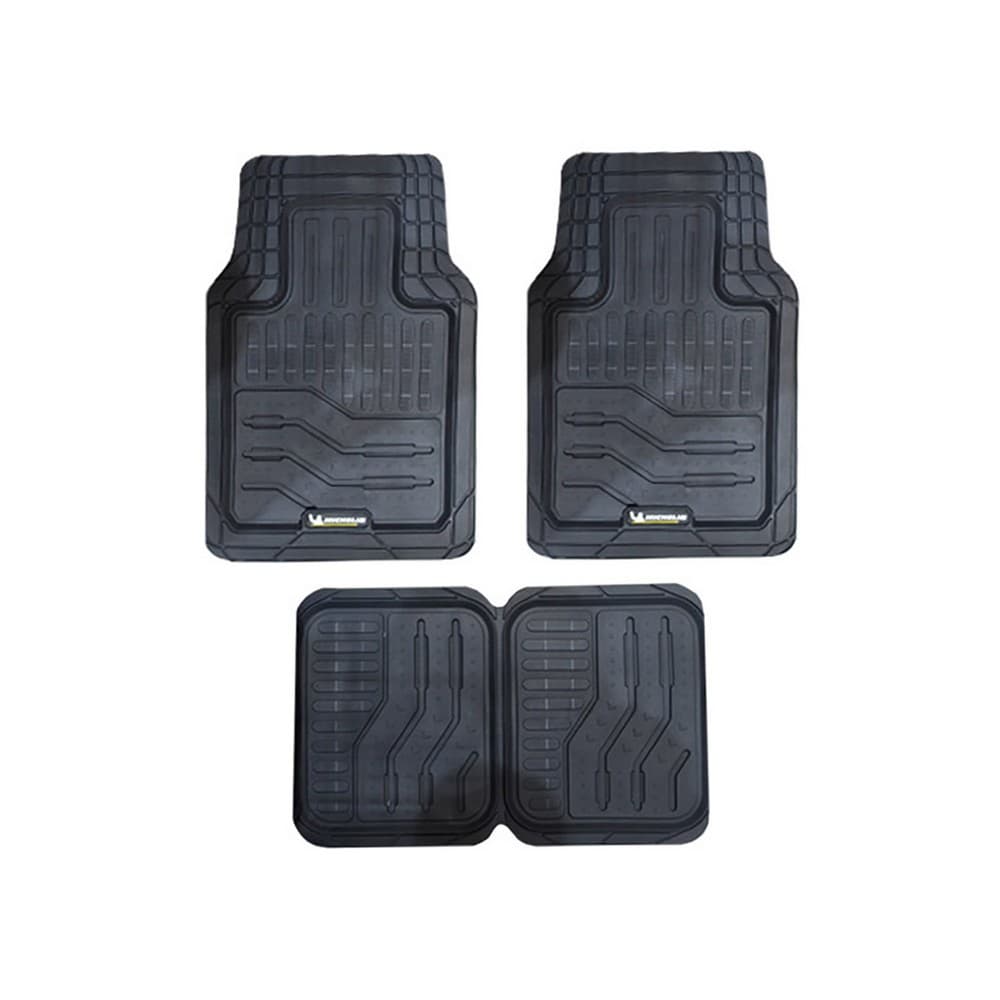 Alfombra para carro pvc michelin 4 pzas