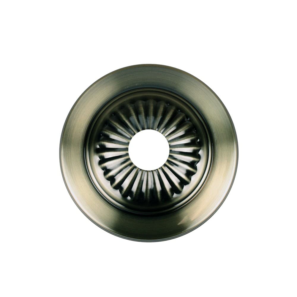 Rosetón para lámpara de techo 5 pulg (127 mm) rubbed brass