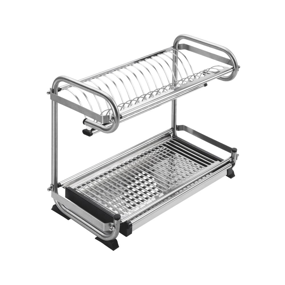 Escurridor de acero inox para platos 500mm