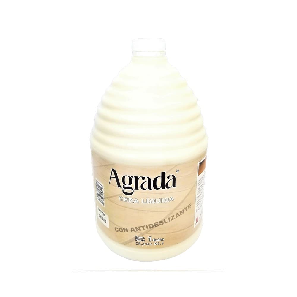Cera líquida para piso color blanco de 3.78 l (1 galón)