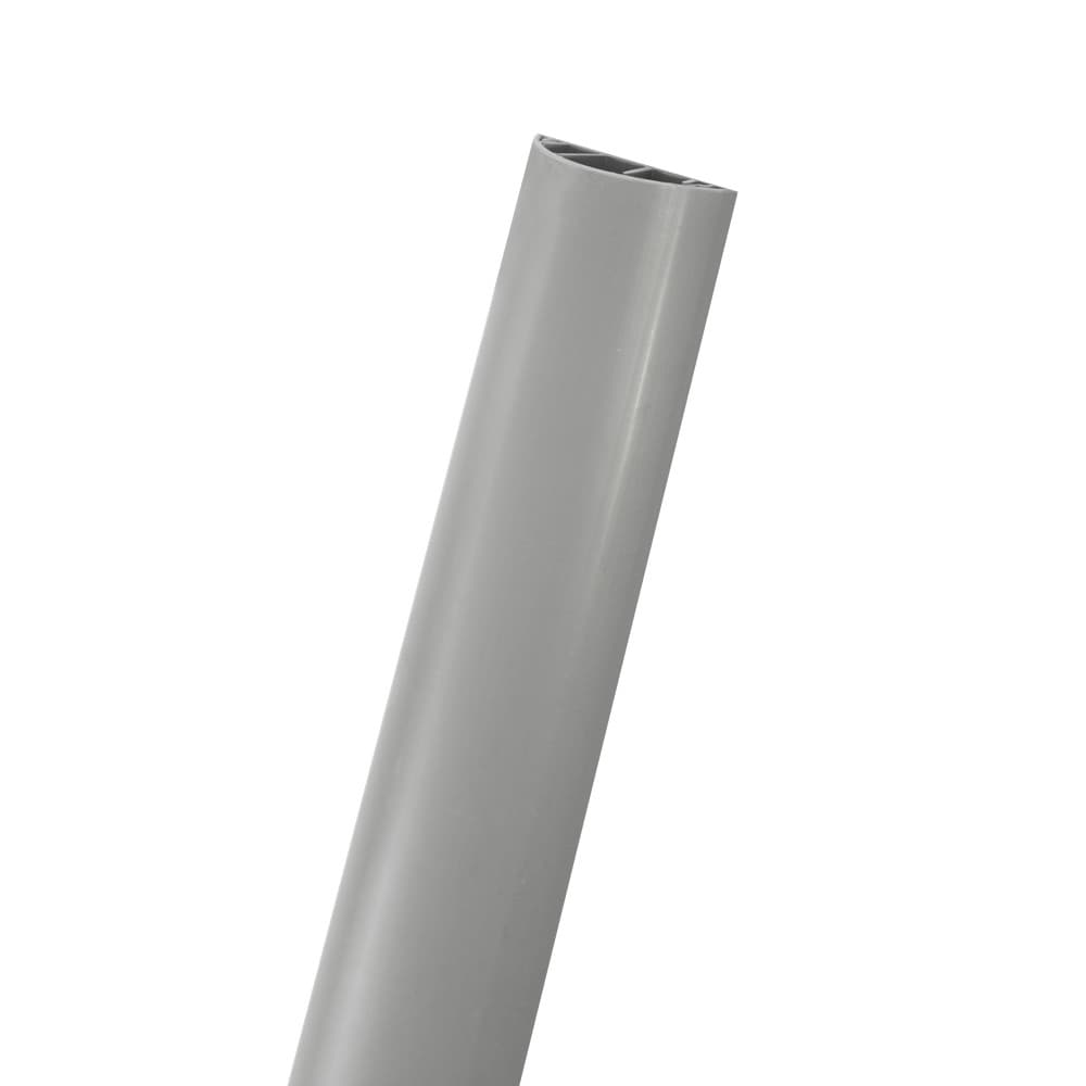 Canal plástico para piso de 50 x 12 mm
