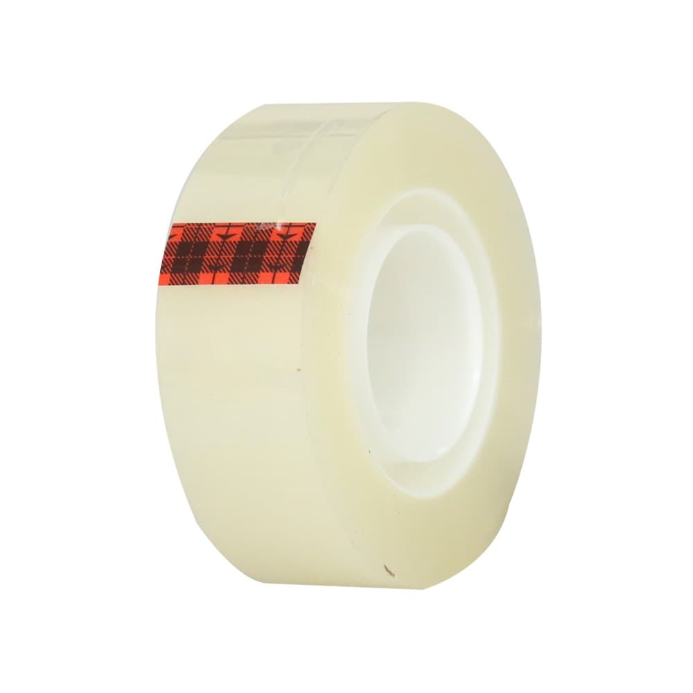 Cinta adhesiva transparente de 1.9 cm x 32.91 m