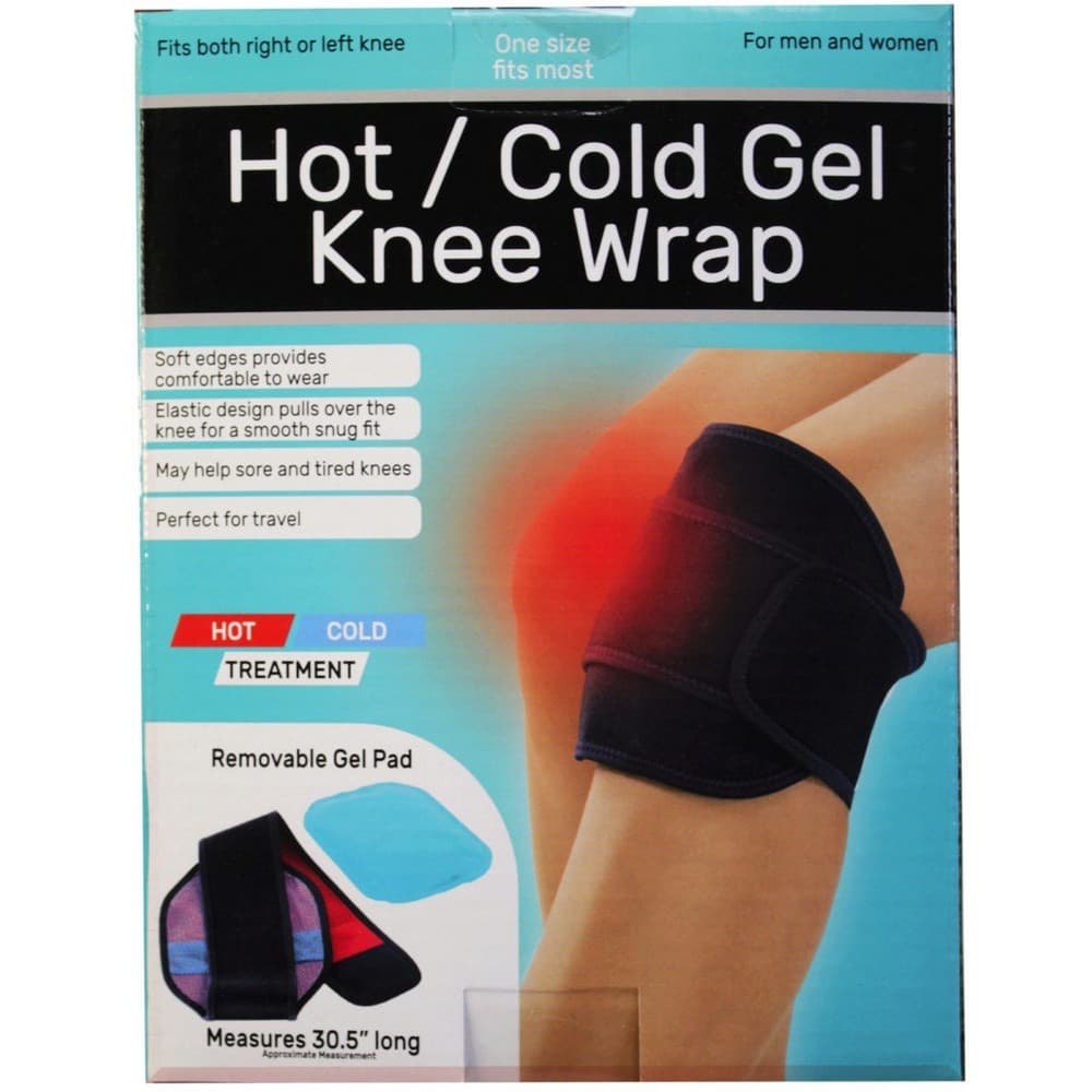 Banda terapeutica gel para rodilla frio y caliente 30.5pulg