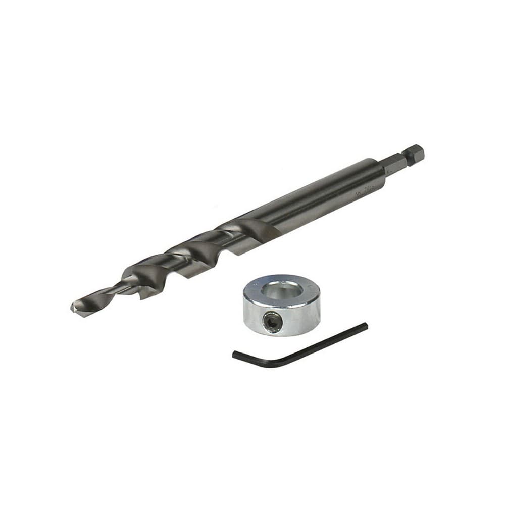 Broca guía para tornillo inclinado 12.7 mm (1/2 pulg) x hex 6.35 mm (1/4 pulg)