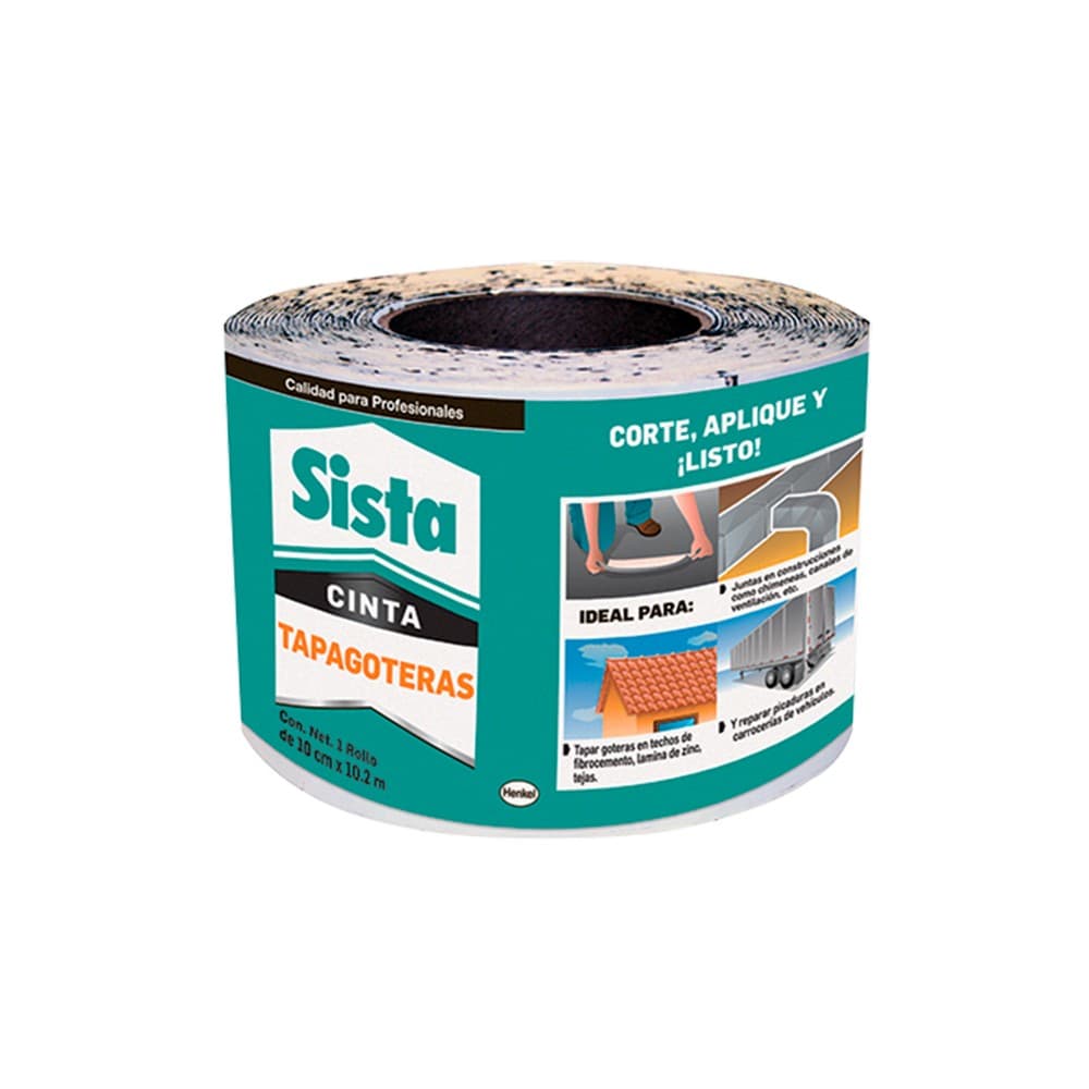 Cinta tapagotera de 10.16 cm (4 pulgadas) rollo