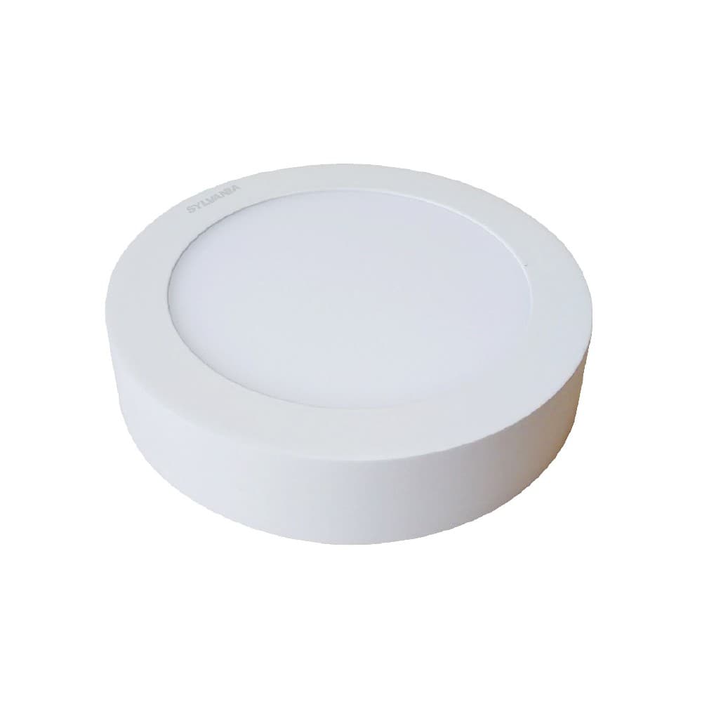 Panel led de luz blanca redondo superficial 18w