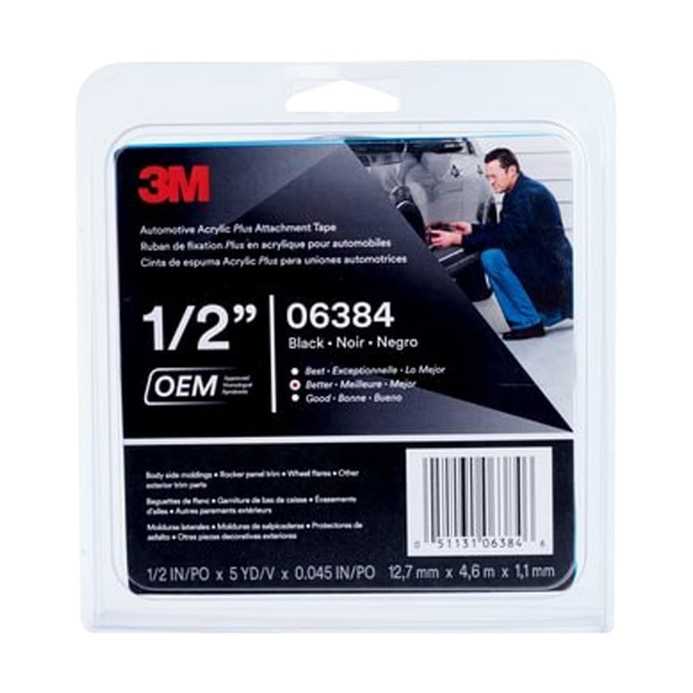 Cinta doble cara para moldura 1.27 cm x 4.57 m