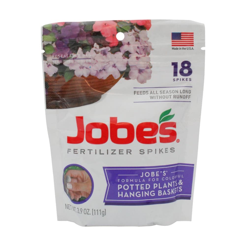 Fertilizante para plantas en macetas y canastas 18 pzas