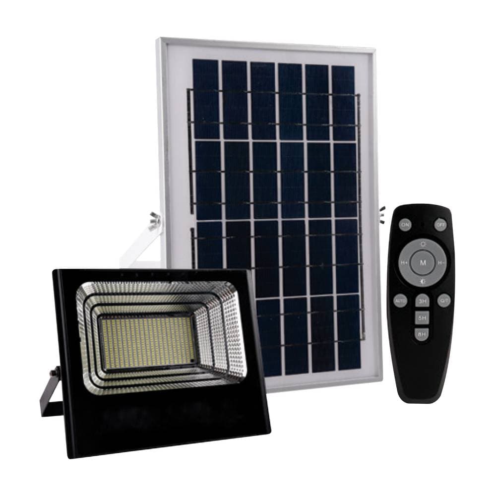 Proyector led solar de luz blanca 30w