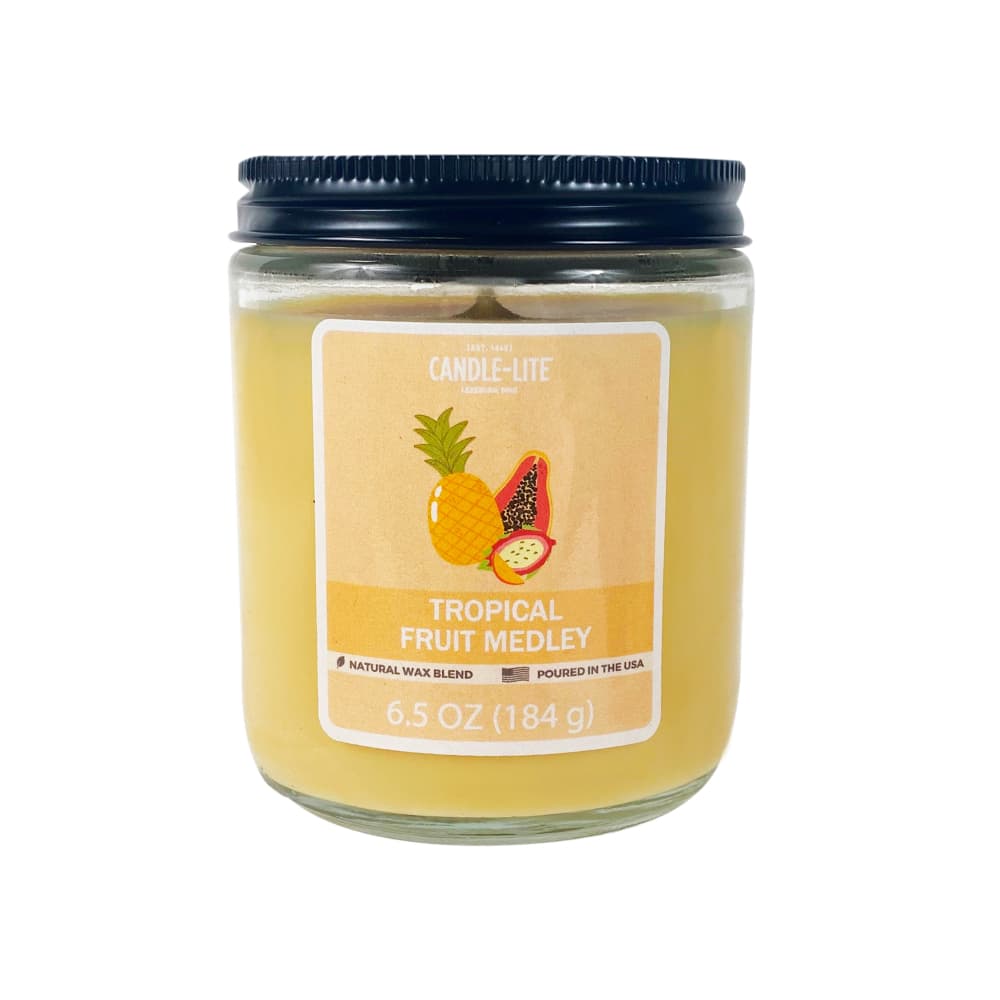 Candela en jarra de vidrio 192.2ml tropical fruit