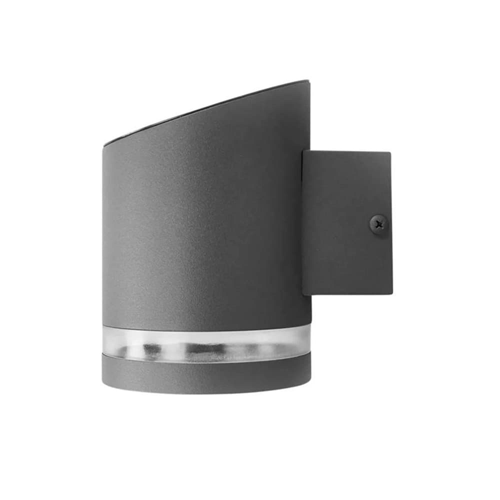 Lámpara de pared solar nickel luz blanca 1w