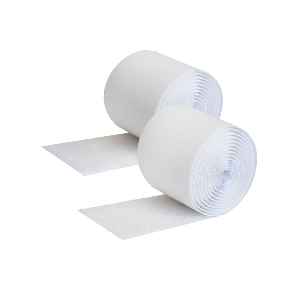 Cinta adhesiva tipo velcro 1.50 m 2 kg blanco
