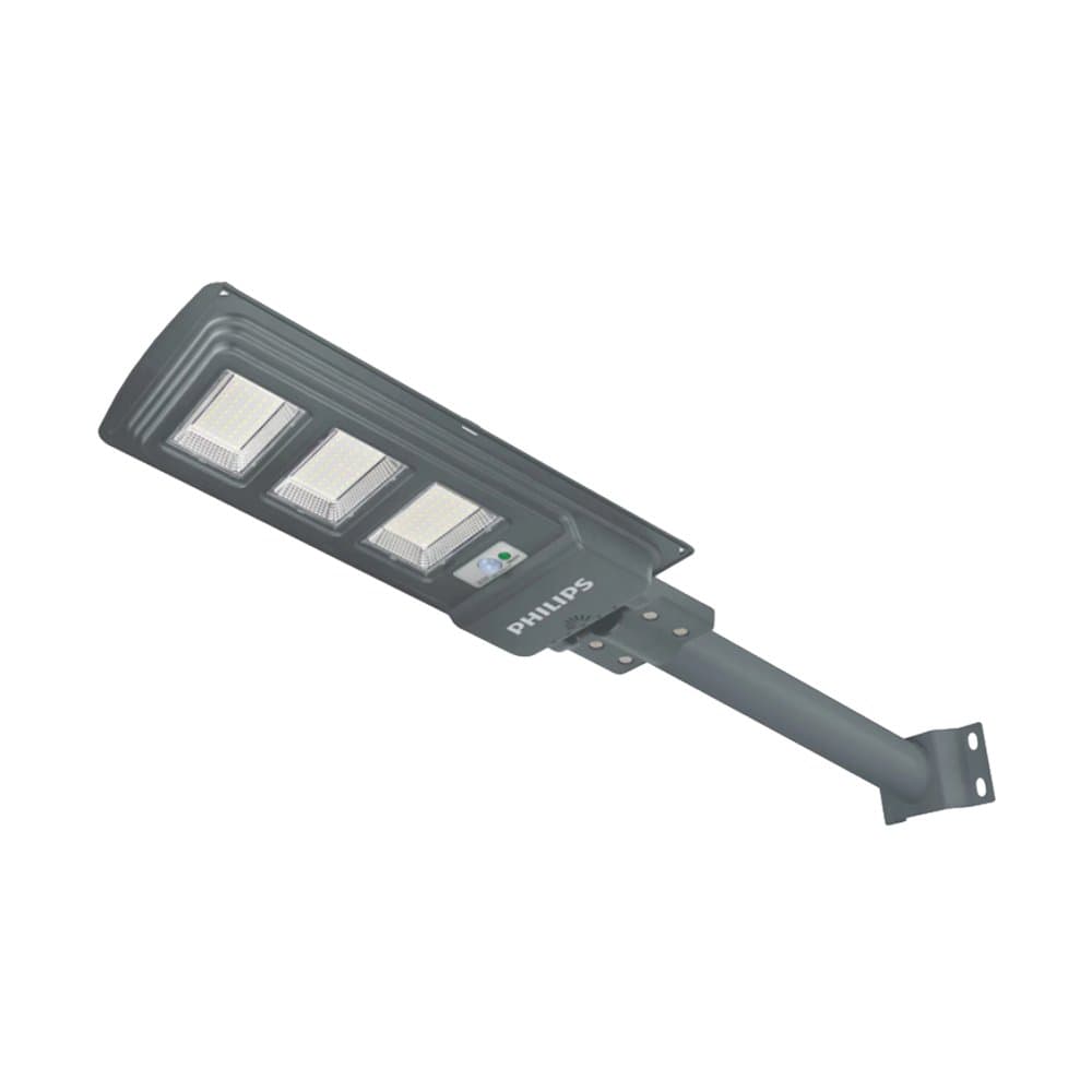 Lámpara led solar tipo cobra con brazo 4000 lm