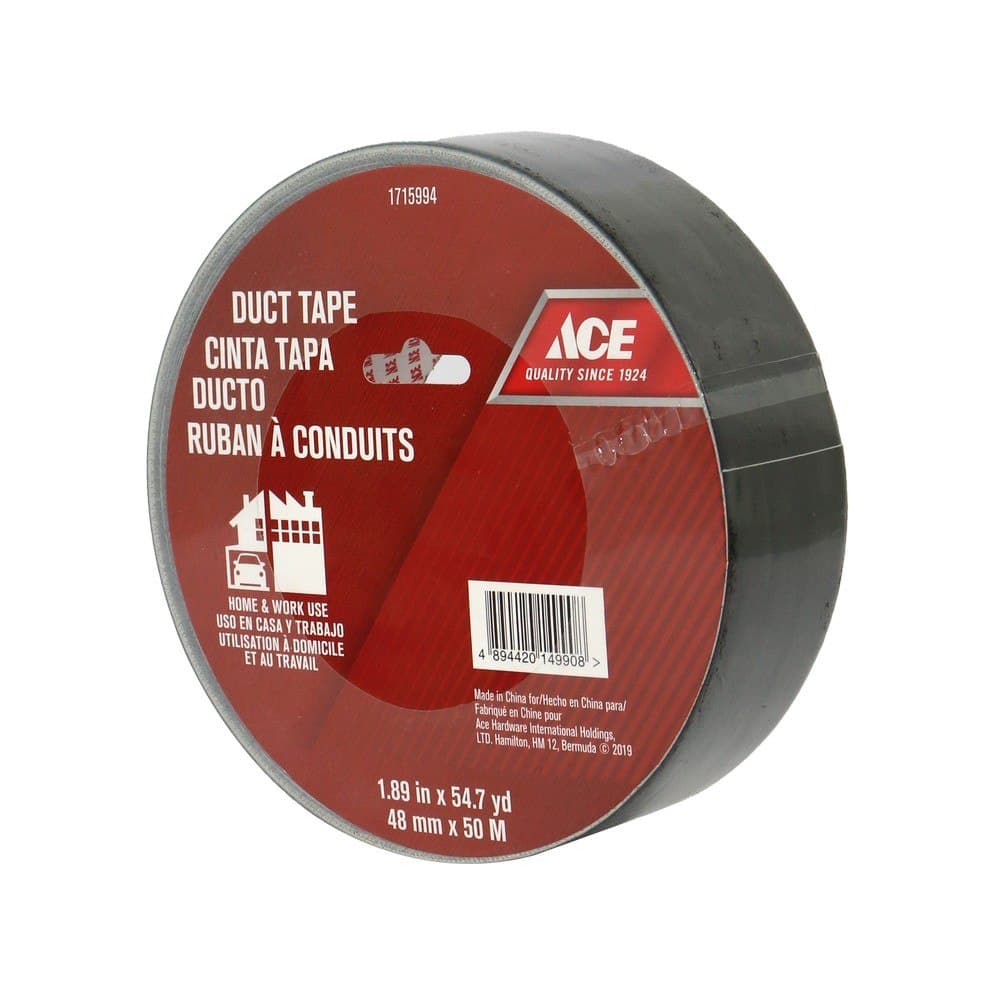 Cinta para ducto color negro 4.8 cm x 50 m