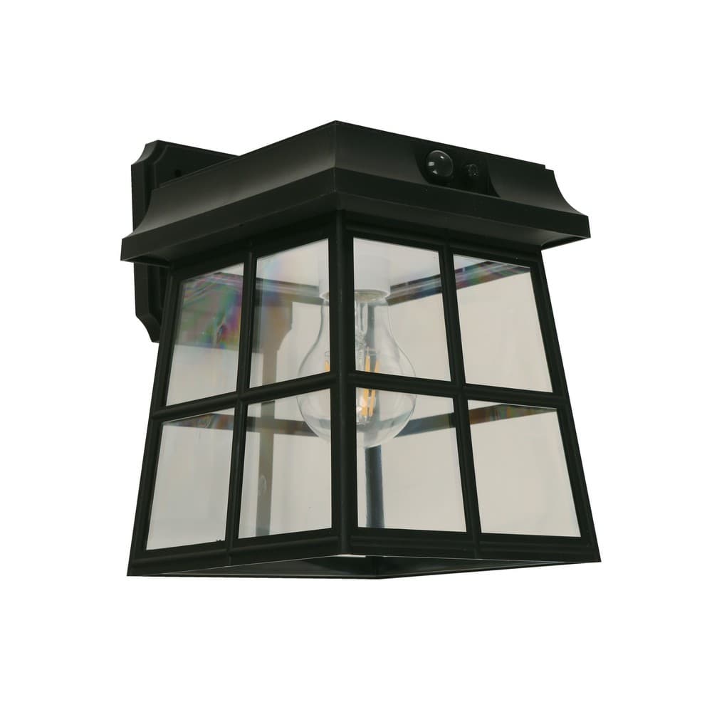 Lámpara solar led de pared con sensor 1l - e27