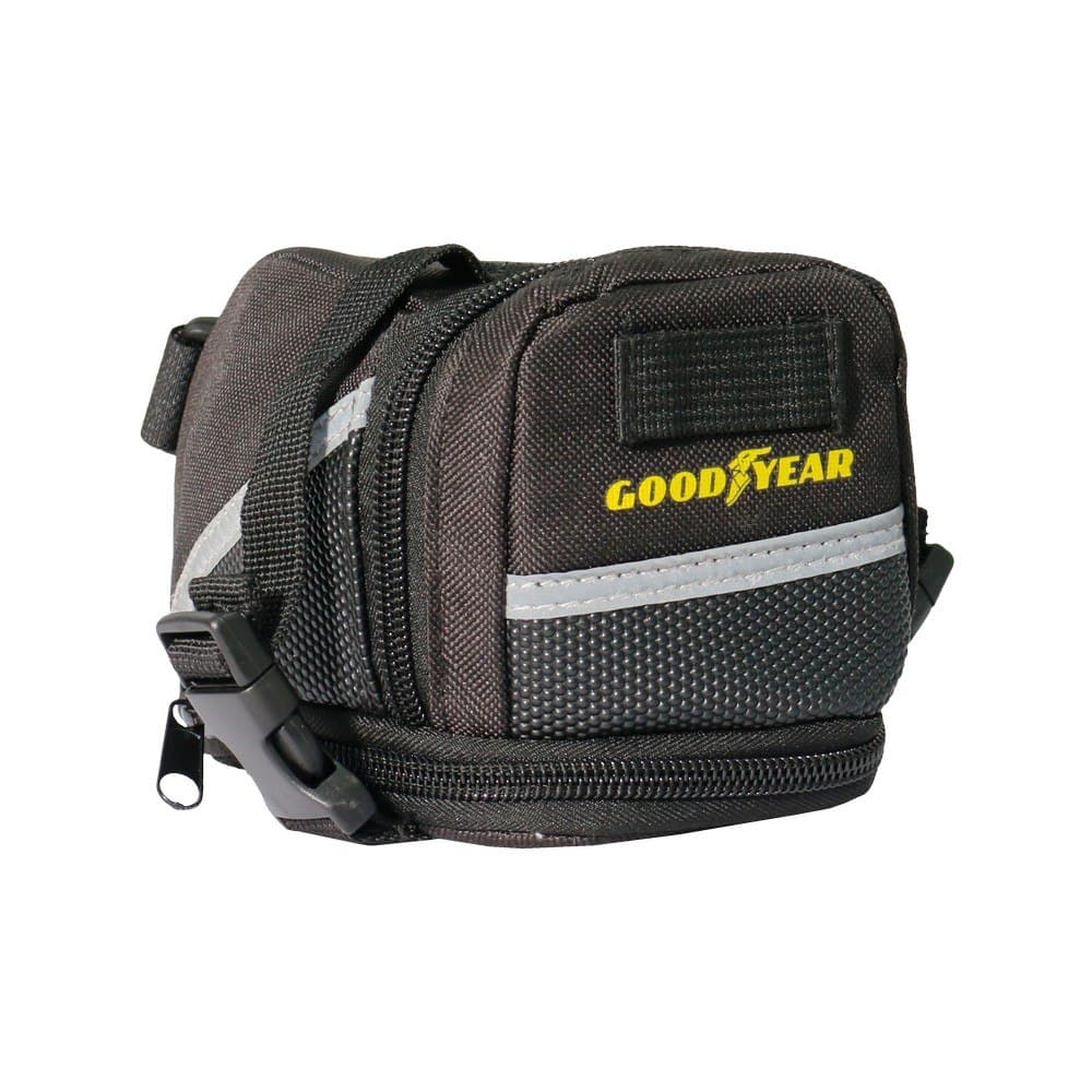 Bolsa para silla de bicicleta 16x11x11 centimetro negro/gris