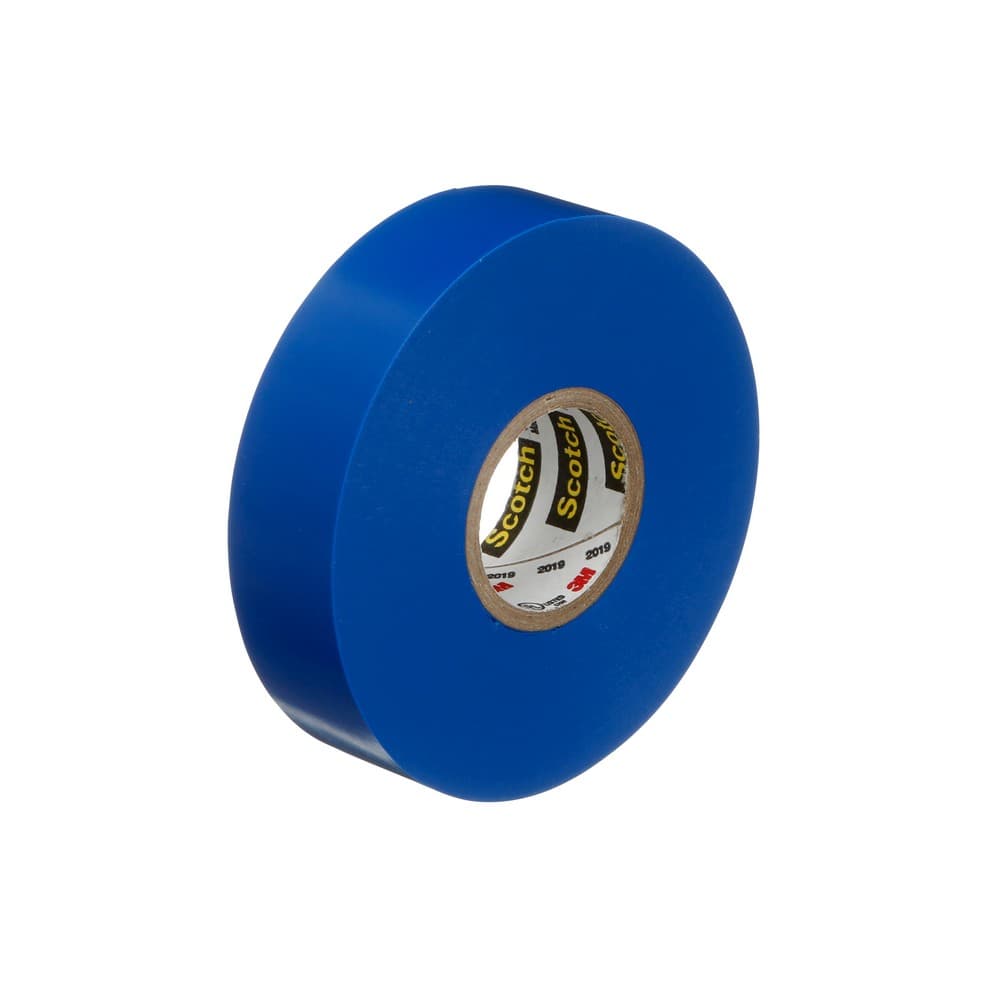 Cinta aislante azul 3/4 pulg 20.1 m (19.05 mm x 20.1 m) 35