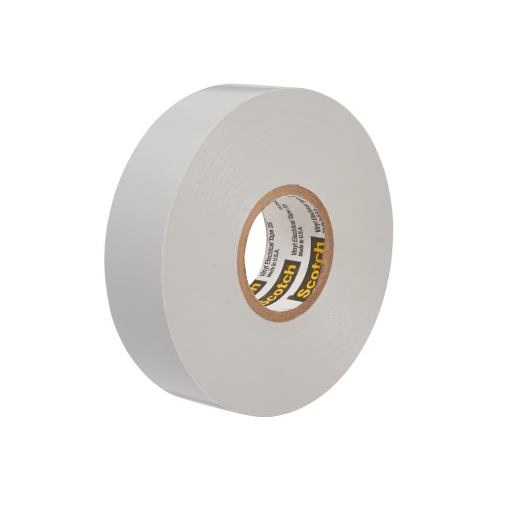 Cinta aislante gris 3/4 pulg 20.1 m (19.05 mm x 20.1 m) 35