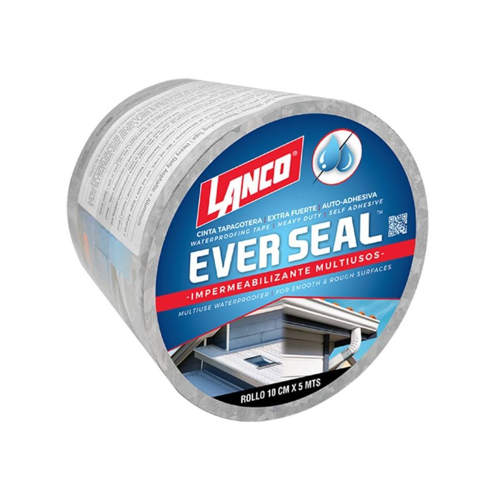 Cinta tapagotera extra fuerte 4 pulg (10.16 cm) x 5 m ever seal