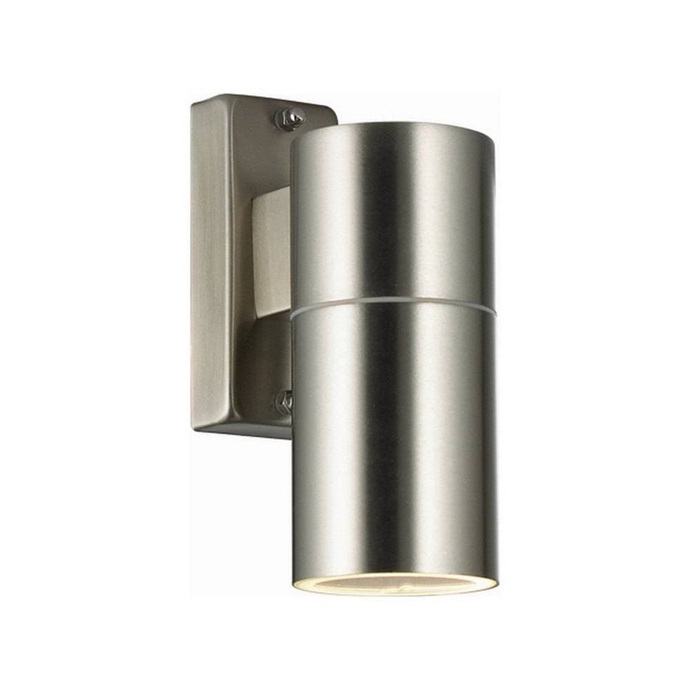 Lámpara de pared acero vidrio gu10 - 35 w