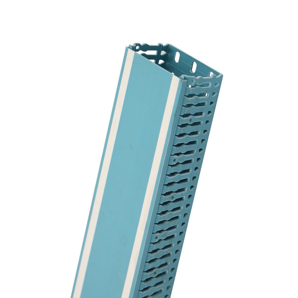 Canaleta plastica ranurada 80x60 mm