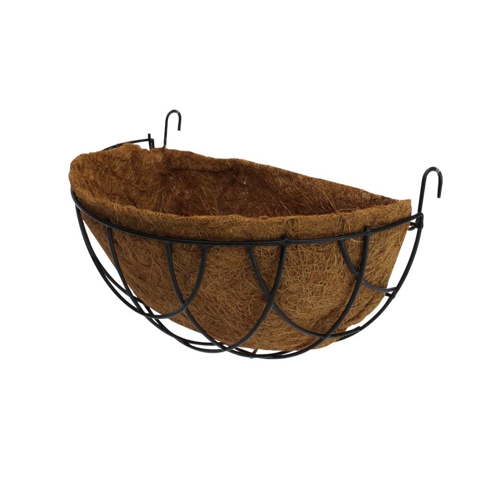 Maceta metálica de pared coconut 35 cm