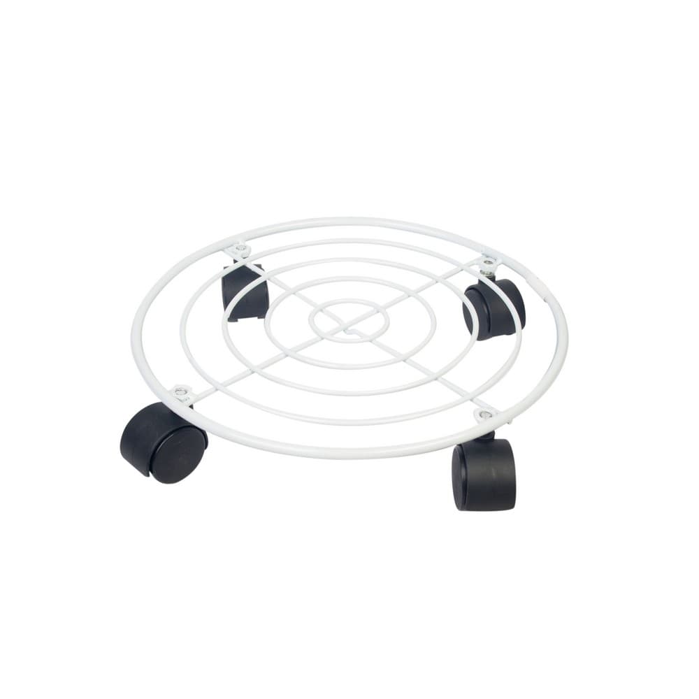 Base para maceta 16 pulg (40.64 cm) con rodo metal