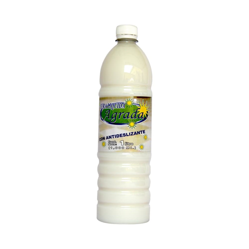 Cera liquida para piso blanca 1 l