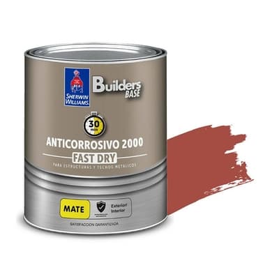 ANTICORROSIVO ALQUIDICO PARA METAL PARA USO EXTERIOR / INTERIOR ROJO ESTRUCTURAL 2000