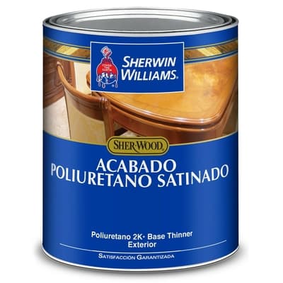 BARNIZ POLIURETANO PARA MADERA PARA USO EXTERIOR TRANSPARENTE SATINADO