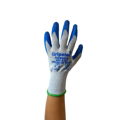 GUANTE PROTECTOR DE POLIESTER LATEX USO GENERAL NIVEL 2