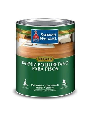 BARNIZ POLIURETANO PARA PISOS MADERA INTERIOR TRANSPARENTE BRILLANTE