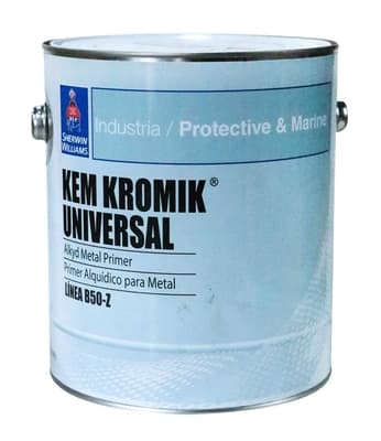ANTICORROSIVO ALQUIDICO PARA METAL BLANCO MATE KEM KROMIK