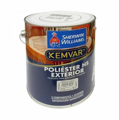 BARNIZ POLIESTER ALTOS SOLIDOS MADERA EXTERIOR TRANSPARENTE SATINADO