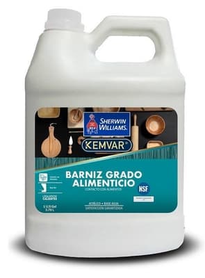 BARNIZ BASE AGUA GRADO ALIMENTICIO