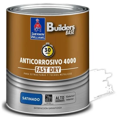 ANTICORROSIVO ALQUIDICO PARA METAL PARA USO EXTERIOR / INTERIOR SATINADO COLONIAL 4000