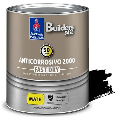 ANTICORROSIVO ALQUIDICO PARA METAL PARA USO EXTERIOR / INTERIOR NEGRO ESTRUCTURAL 2000