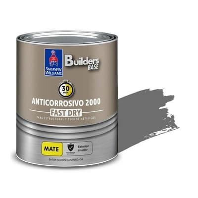 ANTICORROSIVO ALQUIDICO PARA METAL PARA USO EXTERIOR / INTERIOR GRIS ESTRUCTURAL 2000