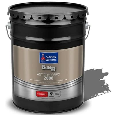 ANTICORROSIVO ALQUIDICO PARA METAL PARA USO EXTERIOR / INTERIOR GRIS BRILLANTE ESTRUCTURAL 2000 18.93 L