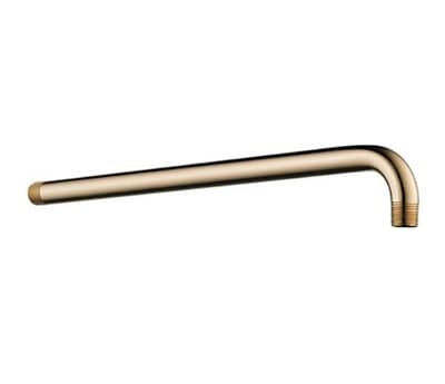NIPLE PARA DUCHA 12.7 mm x 40.64 cm (1/2 in x 16 in) METAL CHAMPAGNE REDONDO SIN CHAPETON