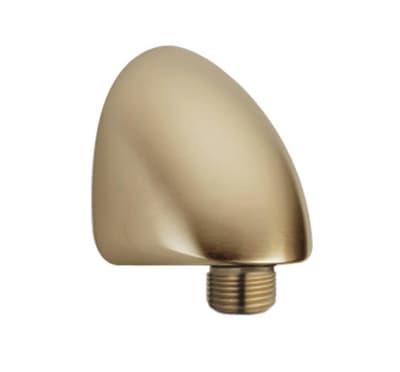 CODO DUCHA TELEFONO 12.7 mm (1/2 in) METAL DORADO DE PARED