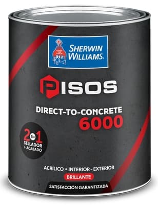 BARNIZ ALQUIDICO PARA PISOS DIRECT TO CONCRETE 6000 BS TRANSPARENTE BRILLANTE