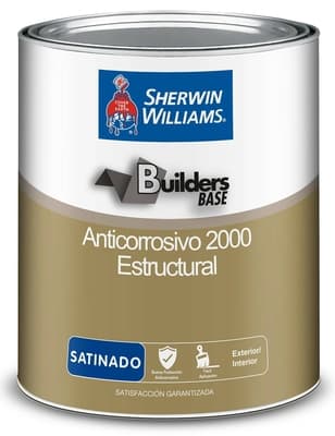 ANTICORROSIVO ALQUIDICO PARA METAL PARA USO EXTERIOR / INTERIOR AZUL CORONA BRILLANTE ESTRUCTURAL 2000