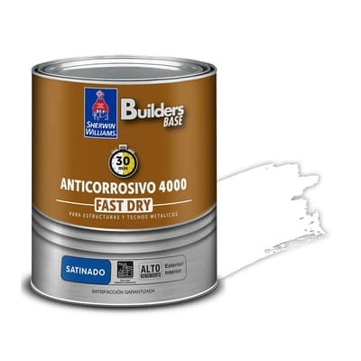 ANTICORROSIVO ALQUIDICO PARA METAL PARA USO EXTERIOR / INTERIOR SATINADO COLONIAL 4000