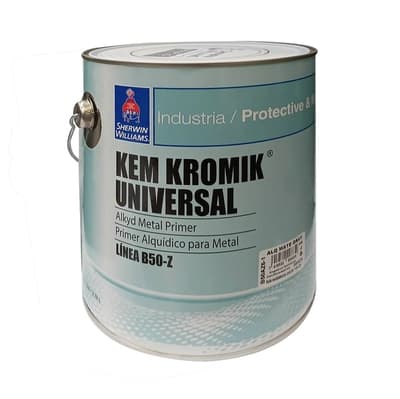 ANTICORROSIVO ALQUIDICO PARA METAL GRIS MATE KEM KROMIK