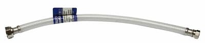 TUBO DE ABASTO NYLON PARA LAVABO 9.53 mm x 12.7 mm x 40.64 cm (3/8 in x 1/2 in x 16 in)
