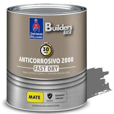 ANTICORROSIVO ALQUIDICO PARA METAL PARA USO EXTERIOR / INTERIOR GRIS ESTRUCTURAL 2000