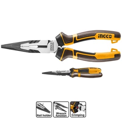 TENAZA PINZA 15.24 cm (6 in) PUNTA LARGA