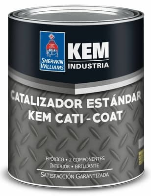 CATALIZADOR ESMALTE EPOXICO INDUSTRIAL TRANSPARENTE-BRILLANTE KEM CATI COAT PARTE B